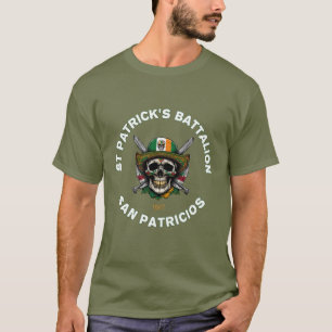 Camiseta Batalhão de São Patrício San Patricios Irlandês Me