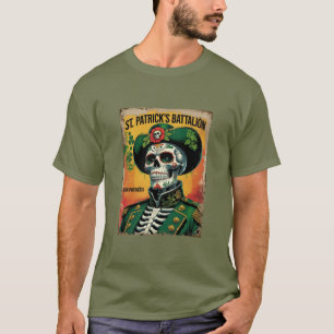 Camiseta Batalhão de São Patrício San Patricios Irlandês Me