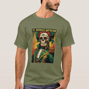Camiseta Batalhão de São Patrício San Patricios Irlandês Me
