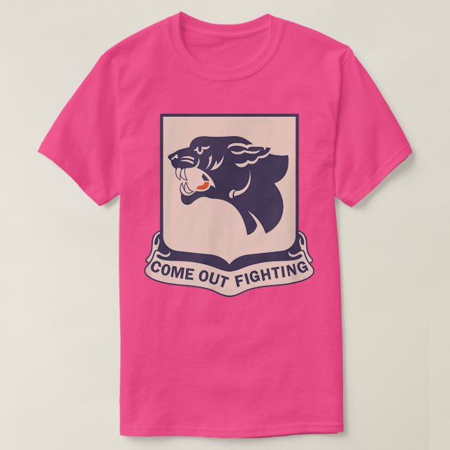 Camiseta Batalhão de Tanque de ruas 761 (Frente do Design)