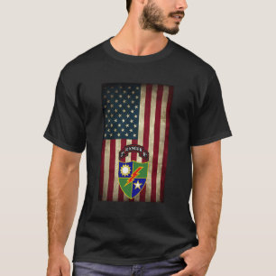 Camiseta Batalhão segundo - 75º Regimento Ranger - Bandeira