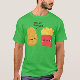 Camiseta Batata Cuja Frita Francesa É Funerária