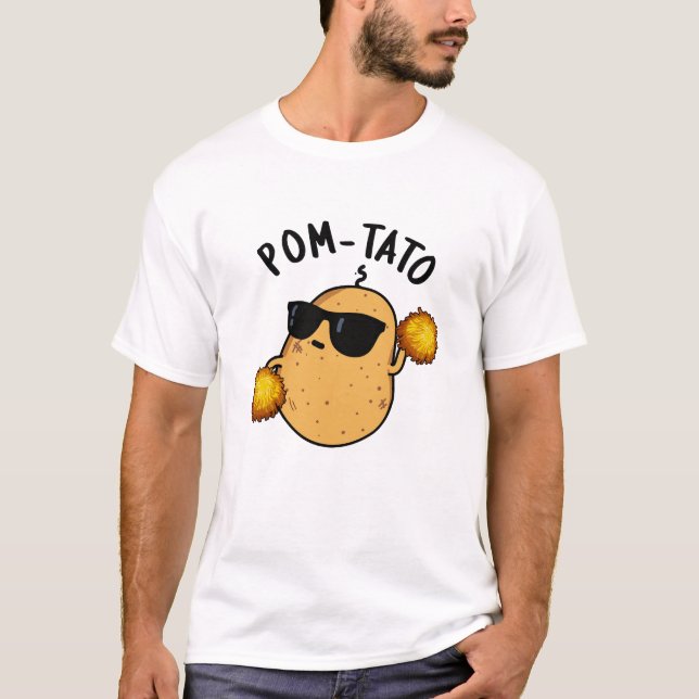 Camiseta Batata de Batata Engraçado de Batata (Frente)