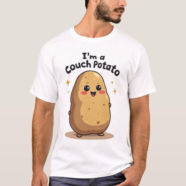 Camiseta Batata de sofá (Frente)