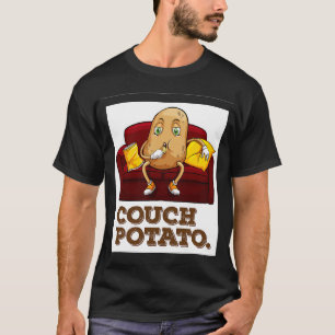 Camiseta Batata de sofá para os ventiladores da TV Soap Ope