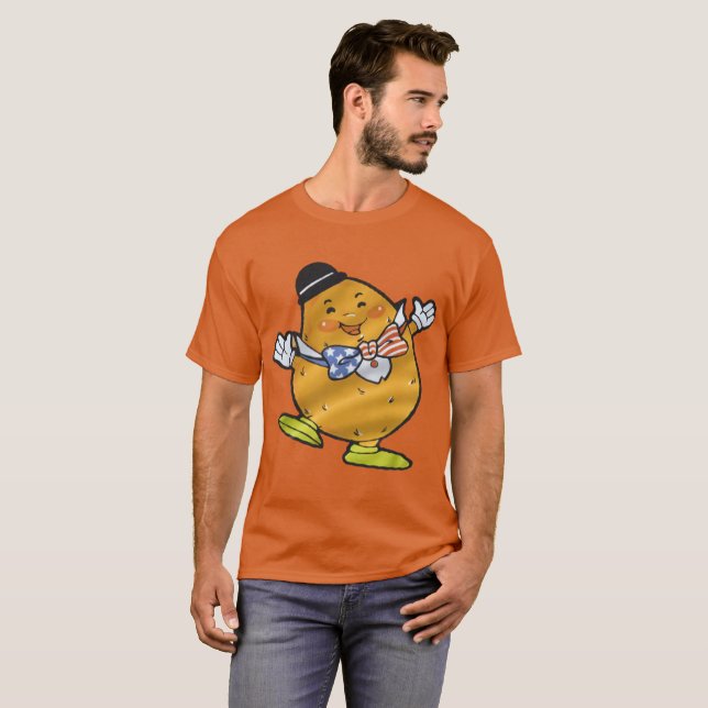 Camiseta Batata do pesadelo (Frente Completa)
