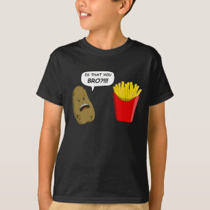 Camiseta batata e fritadas