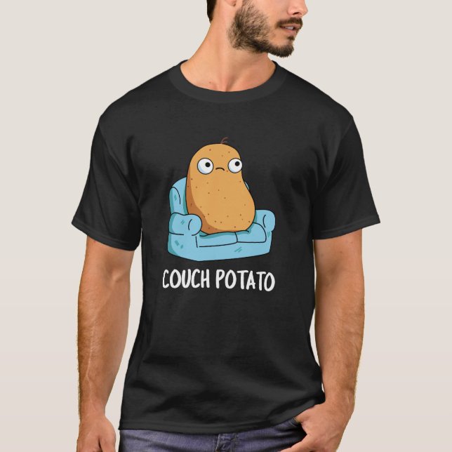 Camiseta Batata Engraçada Batata Negra Batata Negra BG (Frente)