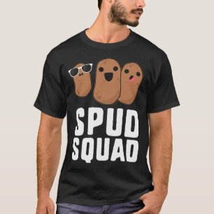 Camiseta Batata Engraçada no Esquadrão Spud, piada Amigo de