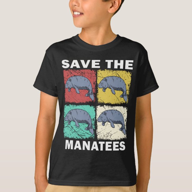Camiseta Batata Flutuante De Manateio Retroativo Salva Os M (Frente)