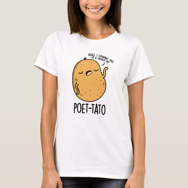Camiseta Batata frágil de batata (Frente)