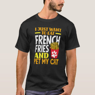 Camiseta Batata Frita Gato Batata Frita