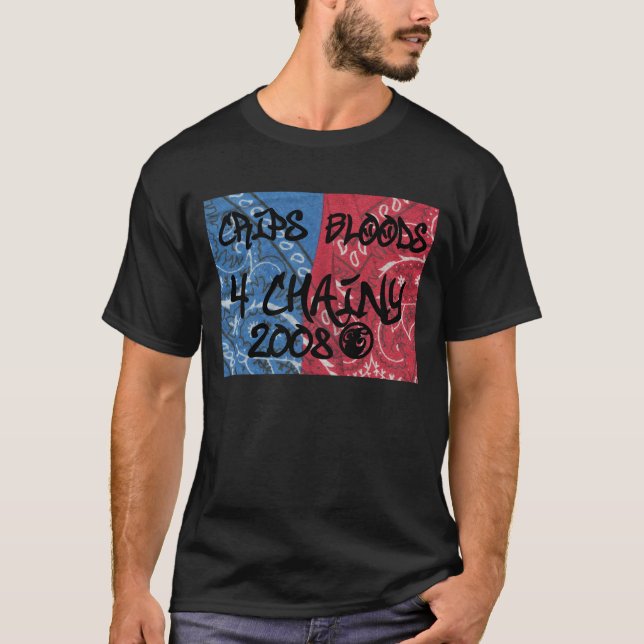 Camiseta Batata frita & sangues 4Chainy (Frente)