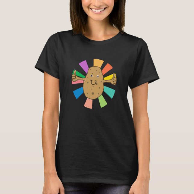 Camiseta Batata Hobby Irônico de Chef de Cozinha (Frente)