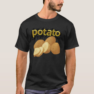 Camiseta Batata nutricionista para Dieticiano e Vegan 7