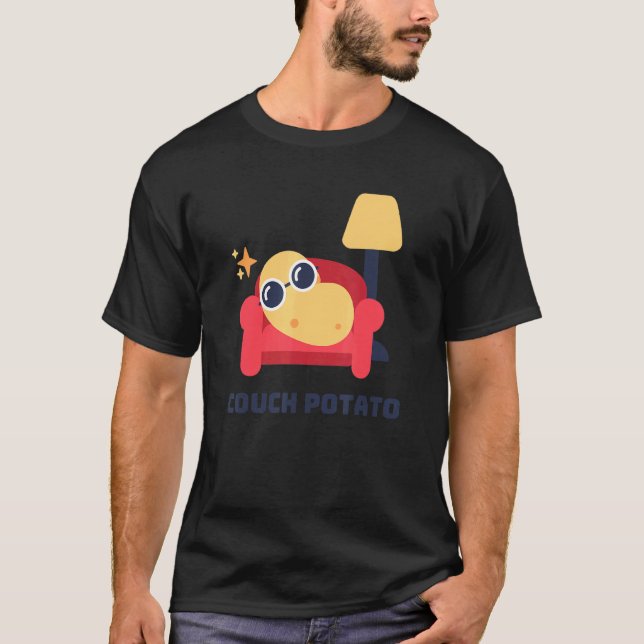 Camiseta Batata Para Homens, Mulheres E Crianças (Frente)