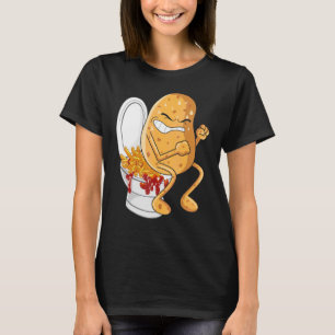 Camiseta Batata Pooping Fries Franceses Fritas Batatas Frit