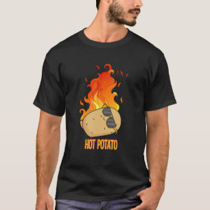Camiseta Batata quente - batatas fritas - batatas