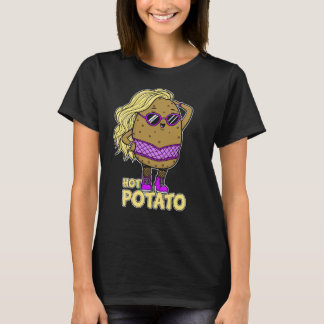 Camiseta Batata Quente Engraçada