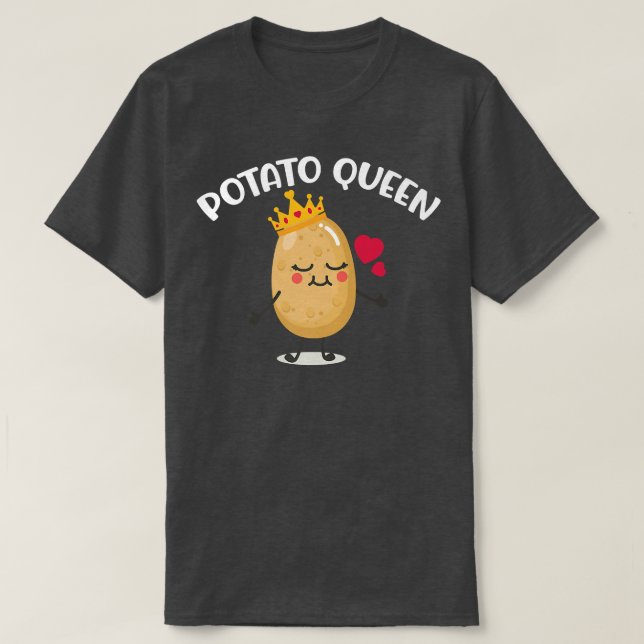 Camiseta Batata, Rainha de Batata (Frente do Design)
