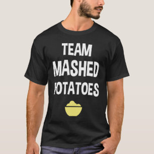 Camiseta Batatas amassadas em equipe Combate à Família de A