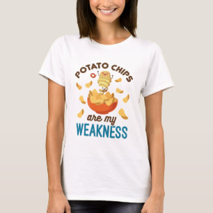 Camiseta Batatas-Batata São A Minha Comida Frágil Do Invólu