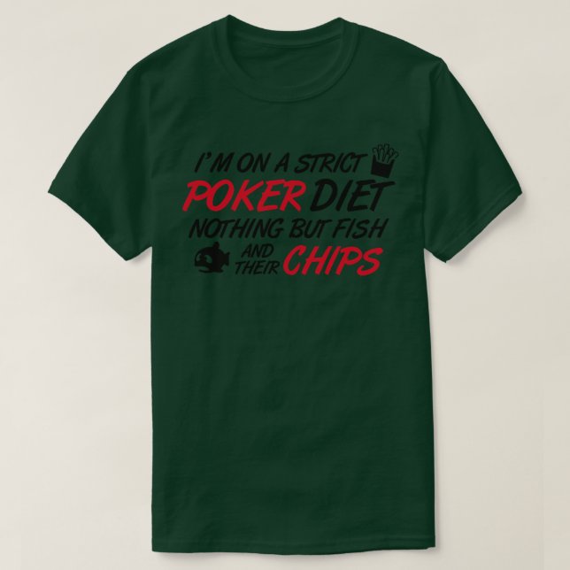 Camiseta Batatas de peixe (Frente do Design)