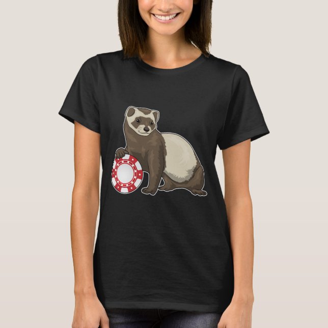 Camiseta Batatas do Ferret Poker (Frente)