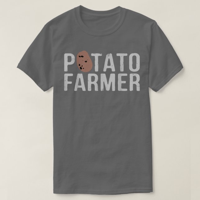 Camiseta Batatas Fazendas Engraçadas (Frente do Design)