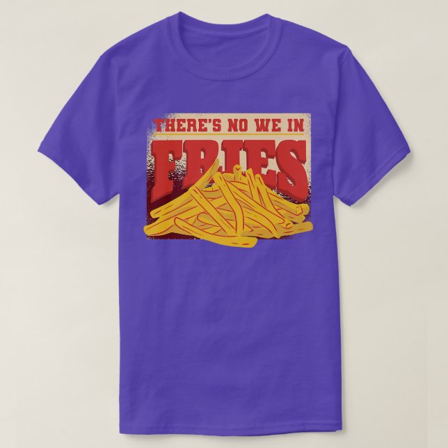 Camiseta Batatas fritas Burger Kitchen França Fries (Frente do Design)
