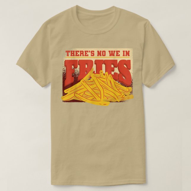 Camiseta Batatas fritas Burger Kitchen França Fries (Frente do Design)