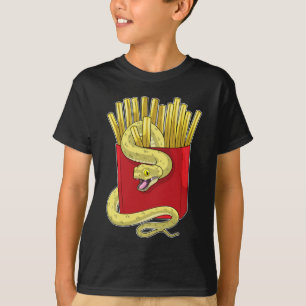 Camiseta batatas fritas cobra