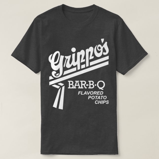Camiseta Batatas fritas de batata aromatizadas com Grippox2 (Frente do Design)