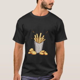 Camiseta Batatas fritas e pepitas, T-shirt