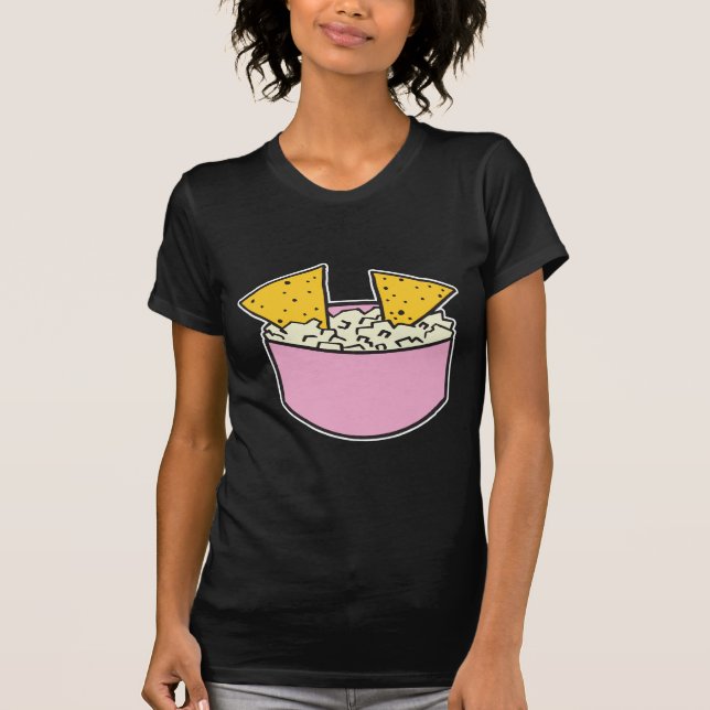 Camiseta batatas fritas em dip (Frente)