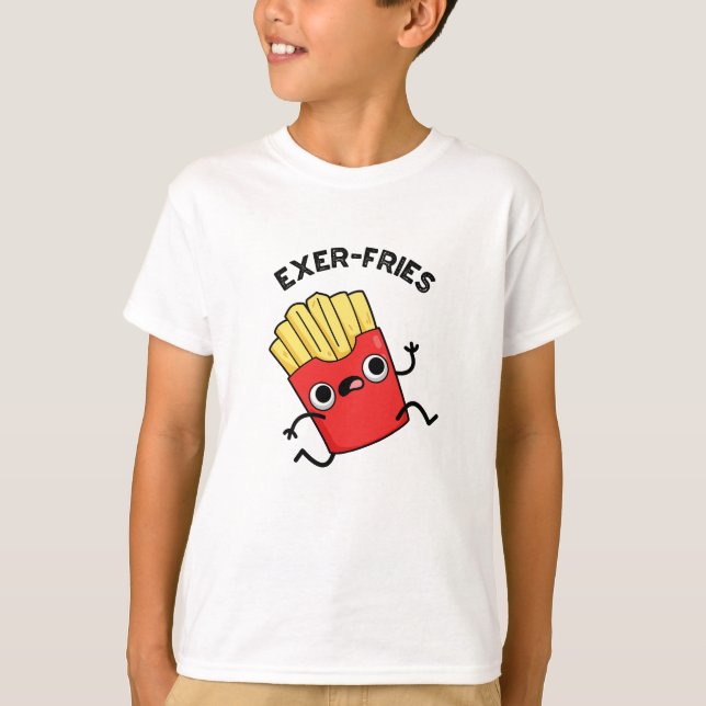 Camiseta Batatas-fritas Engraçadas (Frente)