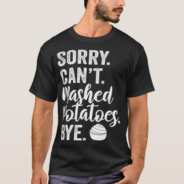 Camiseta Batatas lavadas de batata lavadas de alho de batat (Frente)