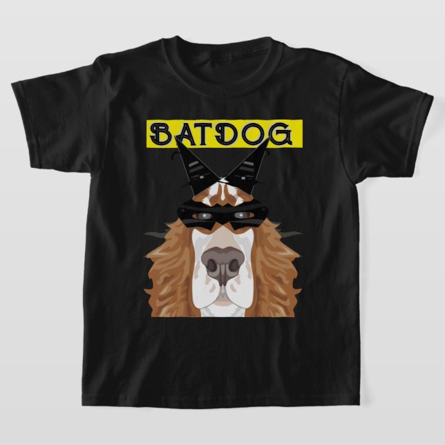 Camiseta Batdog Superherói (Postura )