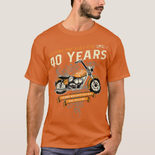 Camiseta Bate na estrada por 40 anos Biker 40th Wedding A