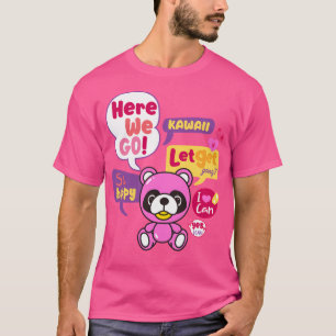 Camiseta Bate-papo com o urso