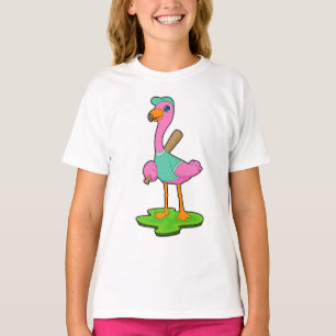 Camiseta Batedeira Flamingo Baseball