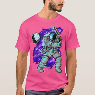 Camiseta Batedor Astronauta Baseball