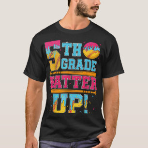 Camiseta Batedor de 5 para Cima Softball Basball B