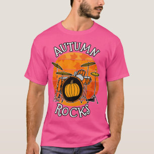 Camiseta Batedor de Queda, Rochas de outono, Professor de T