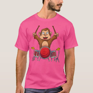 Camiseta Batedor de Tambores de Macaco
