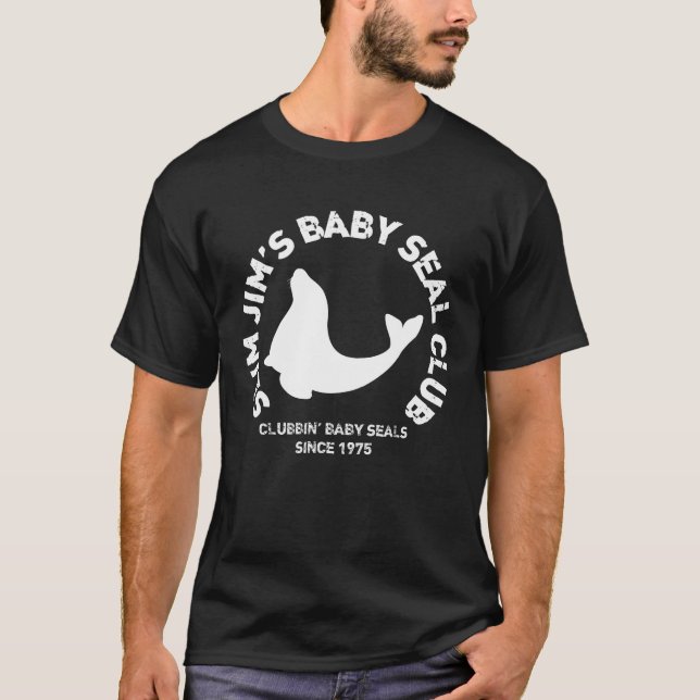 Camiseta Batendo selos de bebê (Frente)