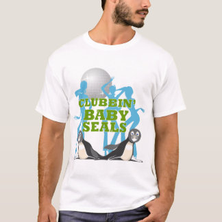 Camiseta Batendo selos de bebê