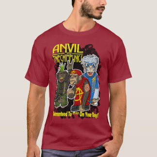 Camiseta Batente e o Chimpunks