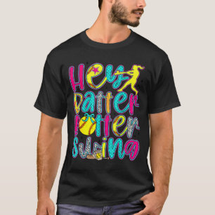 Camiseta Bater Bater Balanço Coquete Arco Dia de Jogo Softb
