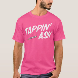 Camiseta Bater Cinza Fumar Cigarros Engraçado Vaporizando C
